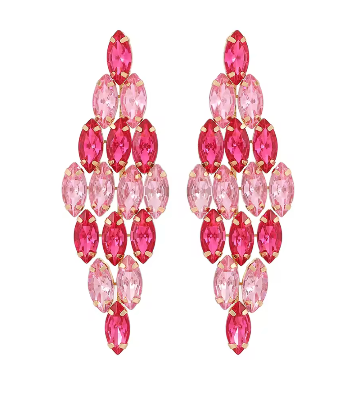 Crystal Chandelier Dangle Earrings