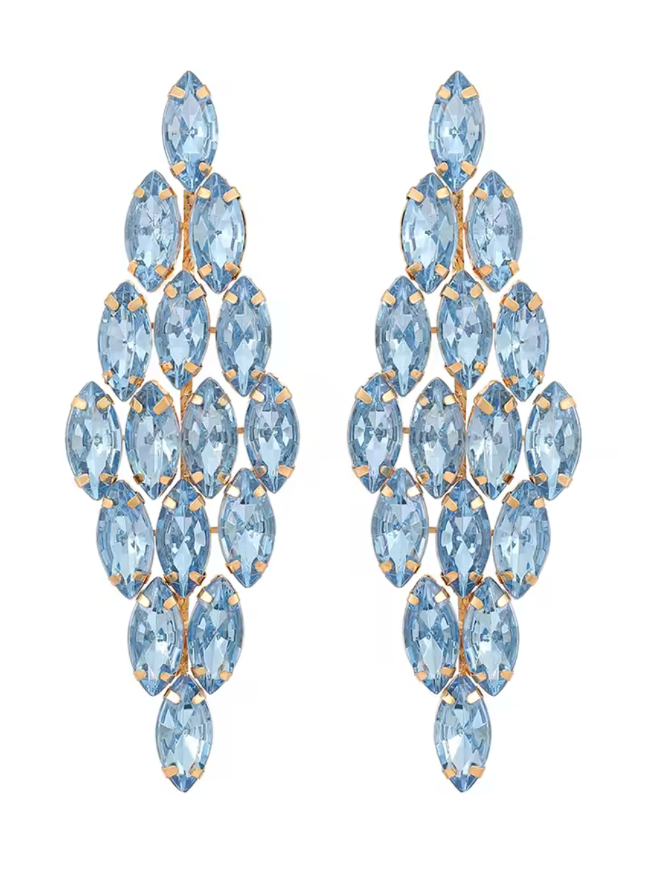 Crystal Chandelier Dangle Earrings