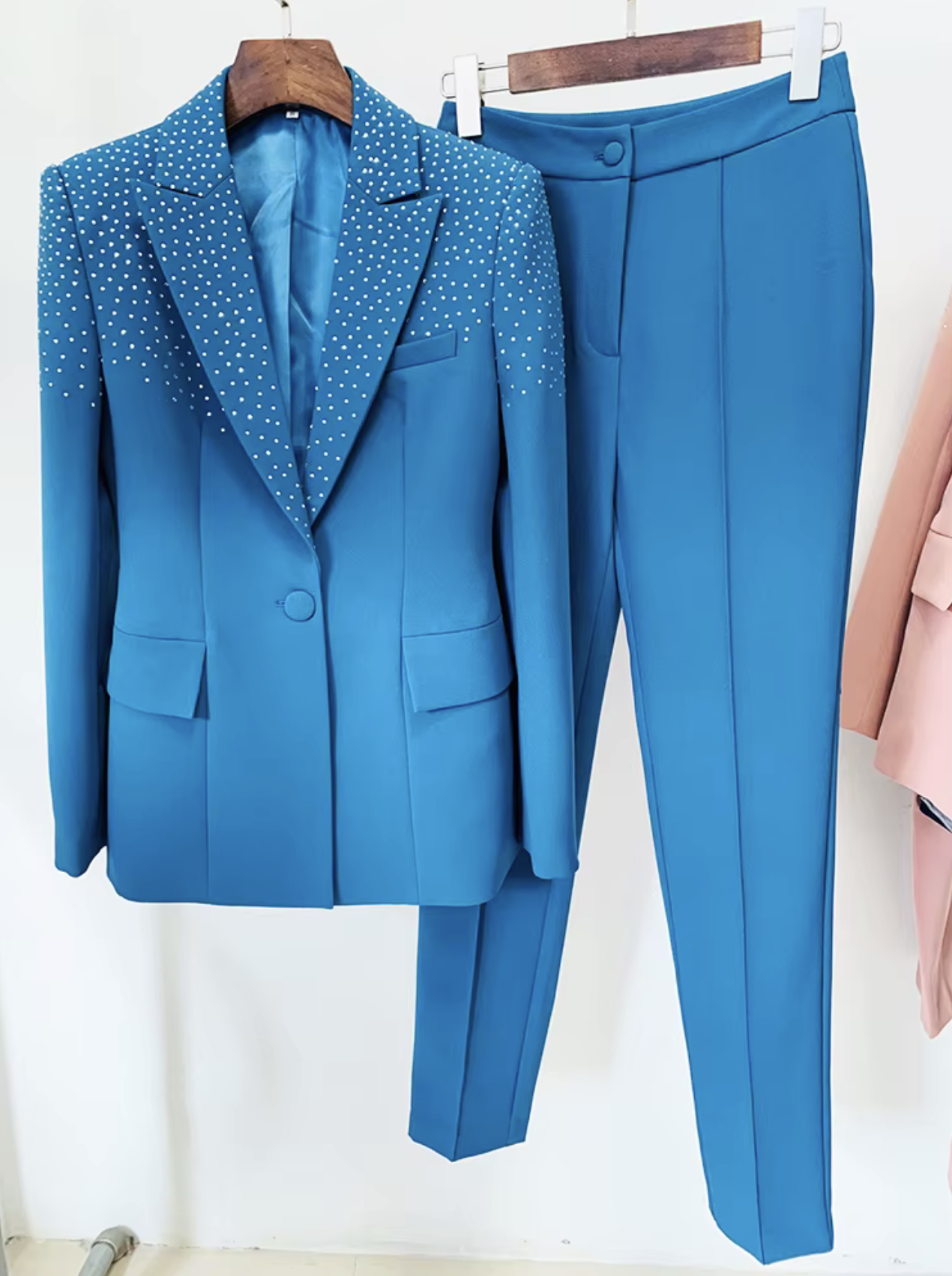 Rhinestone Pant Suit