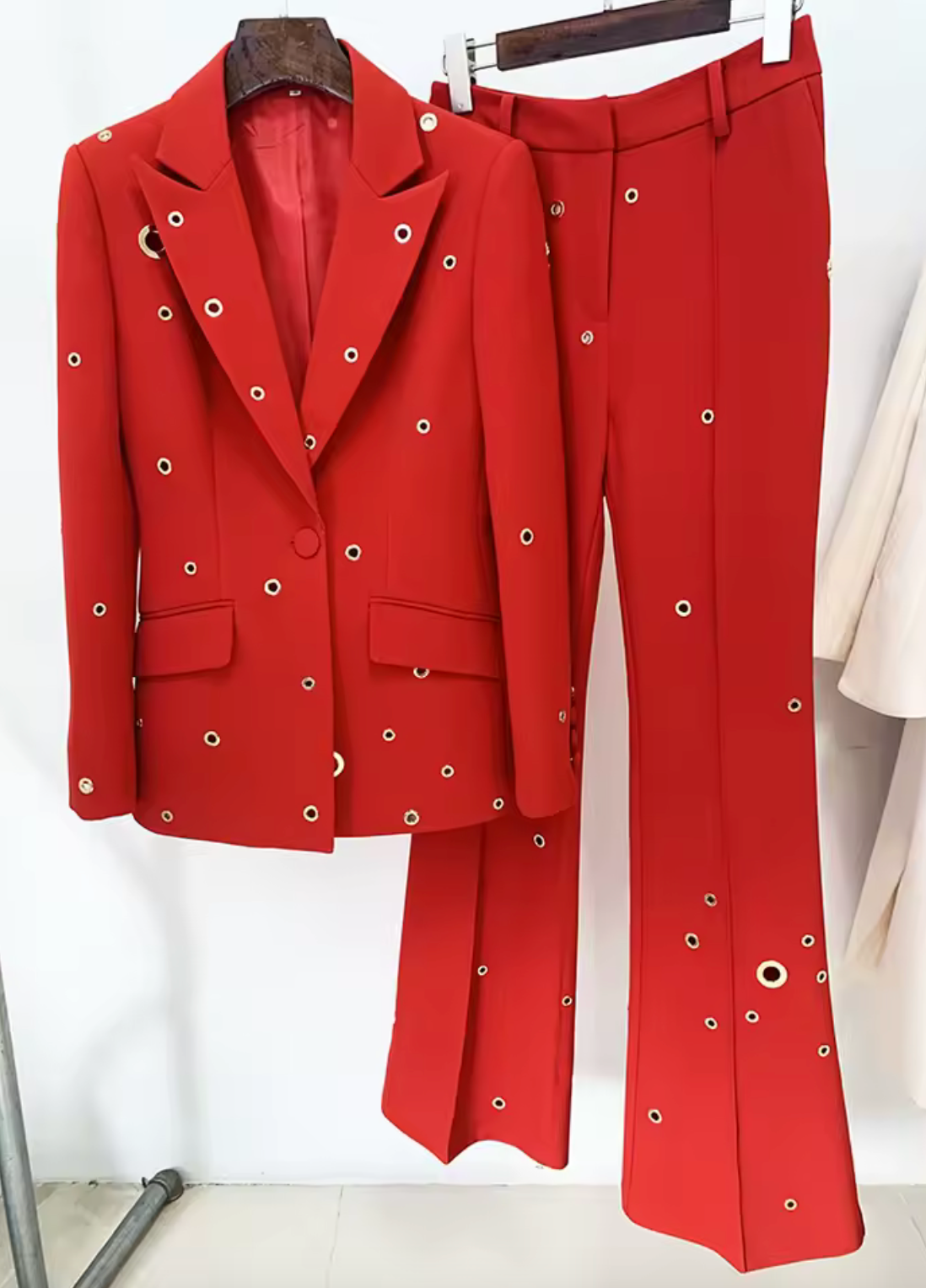 Metallic Embellished Pant Suit