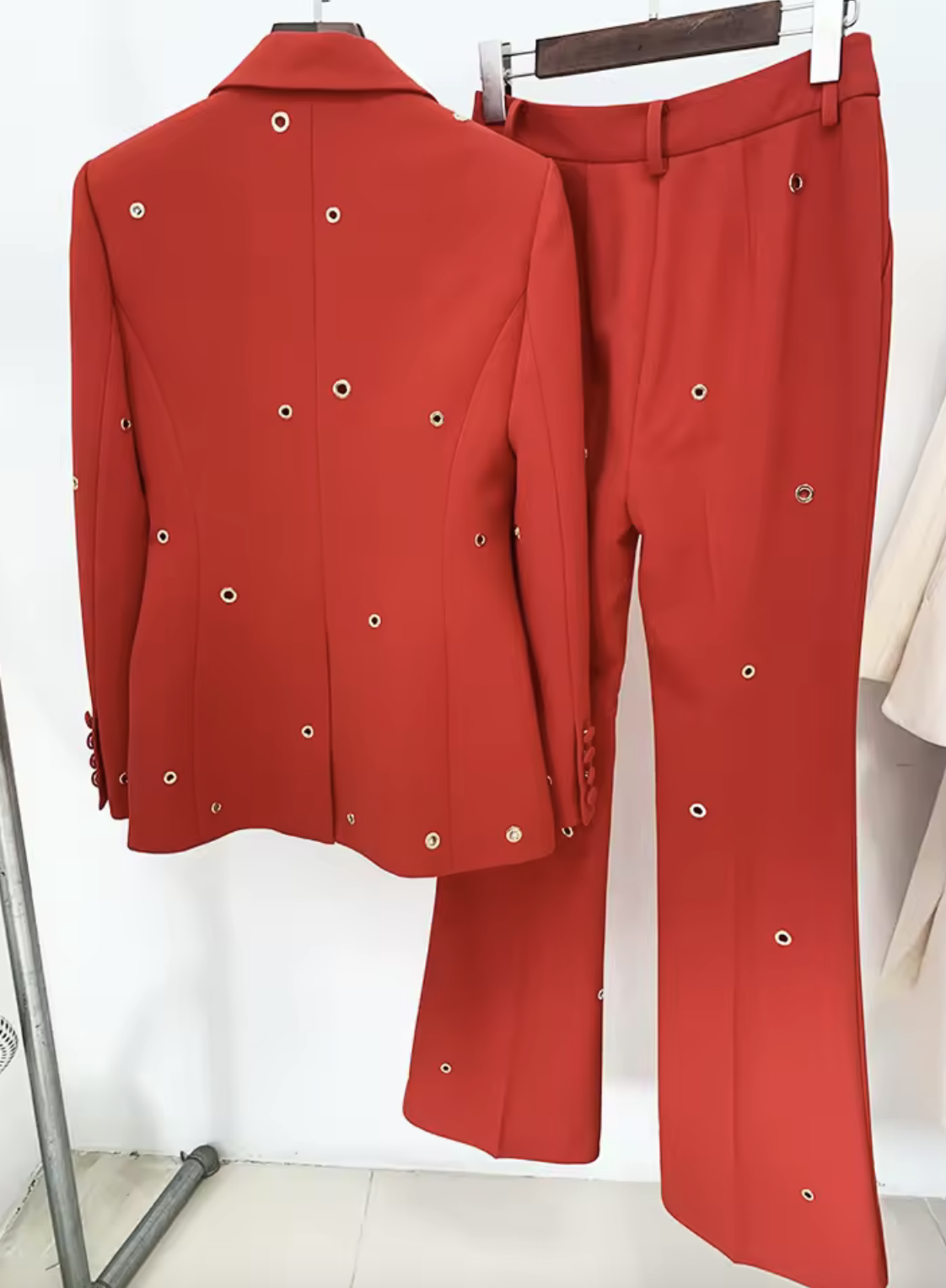 Metallic Embellished Pant Suit