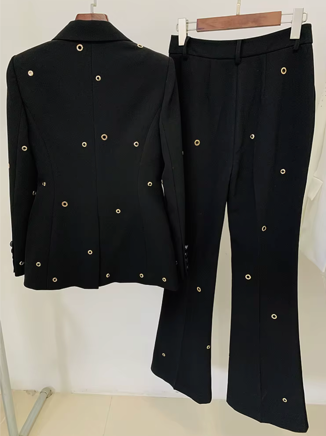 Metallic Embellished Pant Suit